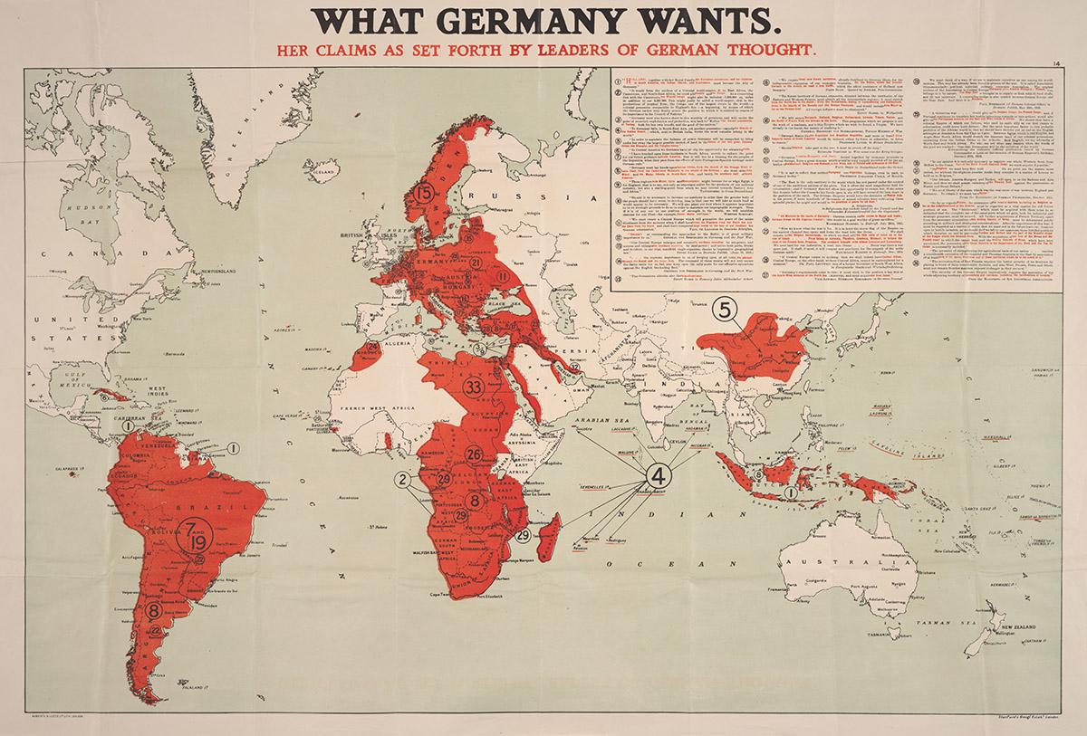 What Germany Wants, 1917