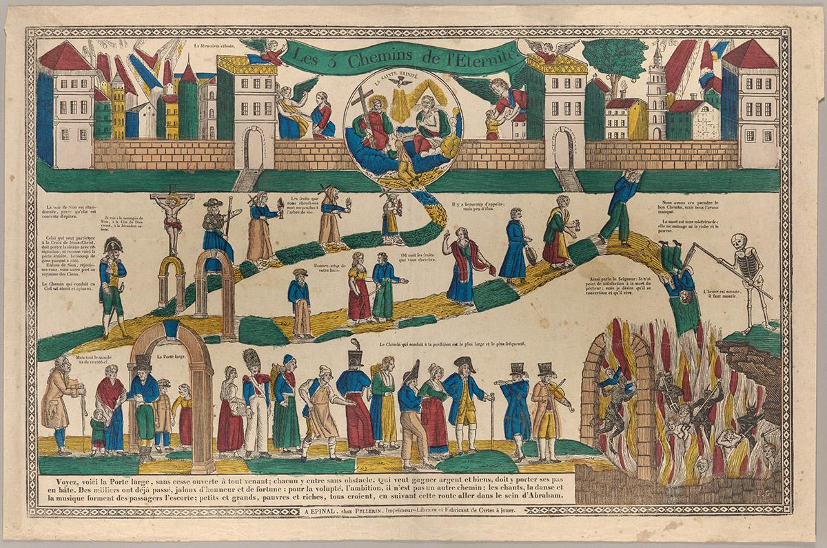 Georgin, The 3 Roads to Eternity, 1825